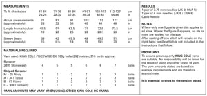 Knitting Pattern: Cable Sweaters in DK Yarn for Men and Boys