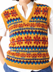 Knitting Pattern: Ladies Cardigan and Pullover or Vest in DK Yarn