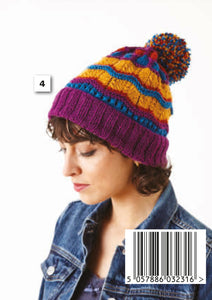 Knitting Pattern: Hats, Scarf and Wristwarmer in DK Yarn