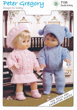 Load image into Gallery viewer, Knitting Pattern: Doll and Preemie Baby Clothes in DK Yarn
