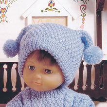 Load image into Gallery viewer, Knitting Pattern: Doll and Preemie Baby Clothes in DK Yarn
