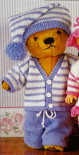 Load image into Gallery viewer, SALE: Knitting Pattern: Doll and Preemie Baby Pyjamas in DK Yarn
