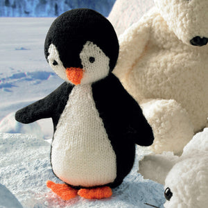 Knitting Pattern: Penguin, Polar Bear and Seal in DK Yarn