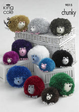 Load image into Gallery viewer, Knitting Pattern: Hedgehogs in Tinsel Chunky Yarn
