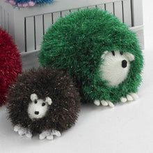 Load image into Gallery viewer, Knitting Pattern: Hedgehogs in Tinsel Chunky Yarn
