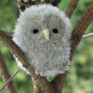 Knitting Pattern: Owls in Tinsel Chunky Yarn