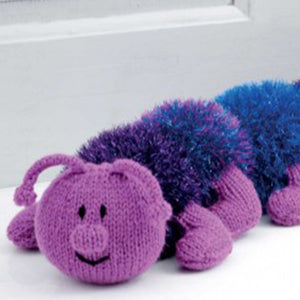 Knitting Pattern: Centipedes in Tinsel Chunky Yarn