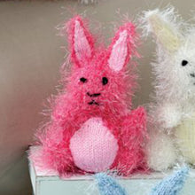 Load image into Gallery viewer, Knitting Pattern: Rabbits in Tinsel Chunky Yarn
