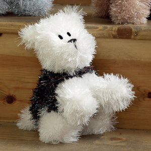 Knitting Pattern: Dogs in Tinsel Chunky Yarn
