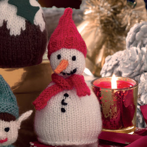 Knitting Pattern: Christmas Candy Cosies