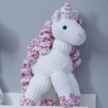 Load image into Gallery viewer, Knitting Pattern: Unicorn Toy and Cushion
