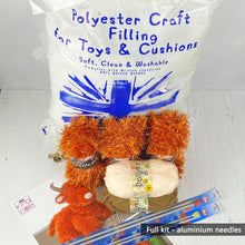 Load image into Gallery viewer, Knitting Kit: Highland Cow Toy
