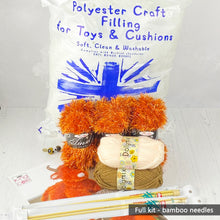 Load image into Gallery viewer, Knitting Kit: Highland Cow Toy
