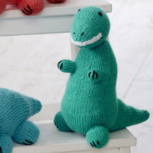 Load image into Gallery viewer, Knitting Pattern: Dinosaur Knitted Toys in Aran and DK Yarn
