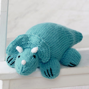 Knitting Pattern: Dinosaur Knitted Toys in Aran and DK Yarn