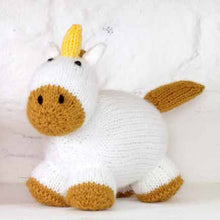 Load image into Gallery viewer, Knitting Pattern: Horse, Unicorn and Zebra in DK Yarn
