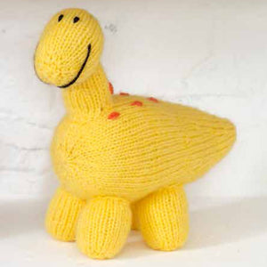 Knitting Pattern: Dinosaur Knitted Toys in DK Yarn
