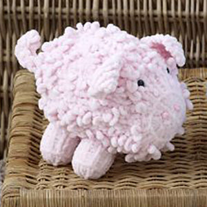 Knitting Pattern: Pigs in King Cole Yummy and Funny Yummy Yarn