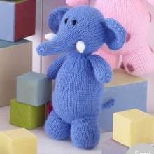Load image into Gallery viewer, Knitting Pattern: Giraffes and Elephants Easy Knit in DK Yarn

