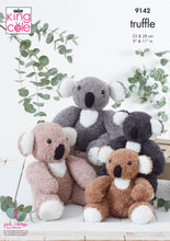 Load image into Gallery viewer, Knitting Pattern: Koalas in King Cole Truffle Yarn
