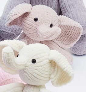 Knitting Pattern: Elephants in King Cole Yummy Yarn