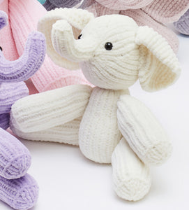 Knitting Pattern: Elephants in King Cole Yummy Yarn