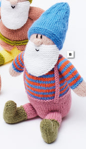 NEW Knitting Pattern: Gnome Knitted Toys in DK Yarn