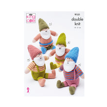 Load image into Gallery viewer, NEW Knitting Pattern: Gnome Knitted Toys in DK Yarn
