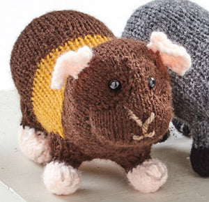 Knitting Pattern: Guinea Pigs in DK Yarn