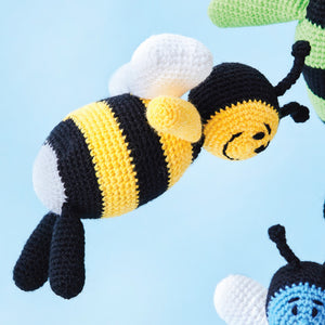 SALE: Crochet Pattern: Amigurumi Toy Bees in DK Yarn