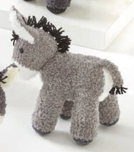 Load image into Gallery viewer, Knitting Pattern: Donkeys in King Cole Truffle Yarn
