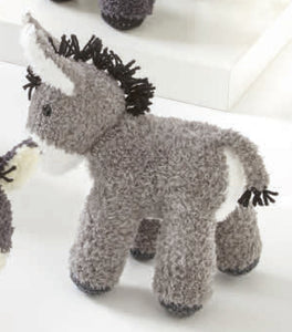 Knitting Pattern: Donkeys in King Cole Truffle Yarn