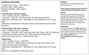 SALE: Knitting Pattern: Polar Bears