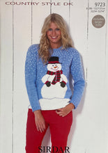 Load image into Gallery viewer, Knitting Pattern: Snowman Christmas Jumper
