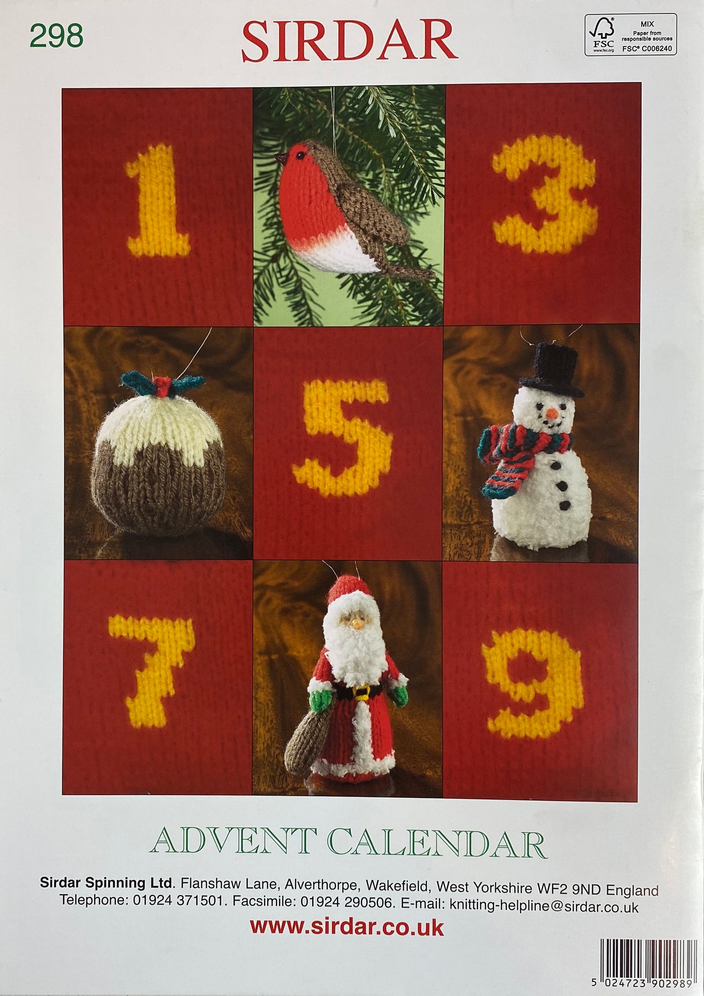Advent Calendar Knitting Pattern With Knitted Keepsakes YardandYarn