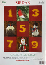 Load image into Gallery viewer, SALE: Advent Calendar Knitting Pattern with Knitted Keepsakes
