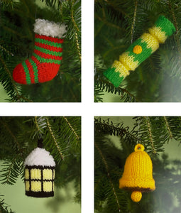 SALE: Advent Calendar Knitting Pattern with Knitted Keepsakes