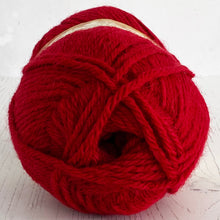 Load image into Gallery viewer, Aran Yarn: Aztec Aran with Alpaca, Red, 100g
