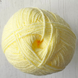 4 Ply Yarn: King Cole Big Value Baby, Primrose, 100g