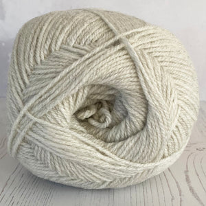 Aran Yarn: Croft Grey Hayfield Bonus Aran with Wool, 400g
