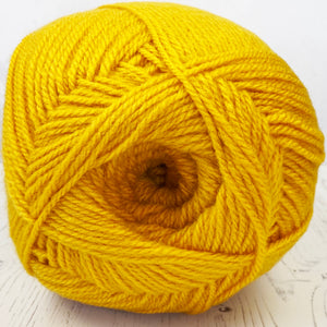 Aran Yarn: Mustard Hayfield Bonus Aran with Wool, 400g