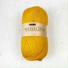 Load image into Gallery viewer, Aran Yarn: Mustard Hayfield Bonus Aran with Wool, 400g
