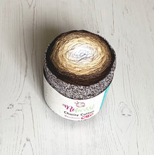 Load image into Gallery viewer, Yarn: Retwisst Recycled Chainy Cotton Cake Browns Five Colour Gradient, 250g
