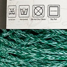 Load image into Gallery viewer, Yarn: Retwisst Recycled Chainy Cotton Cake Five Colour Gradient, Green and Yellow, 250g
