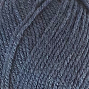 Pattern + Yarn: Six Hats in Denim Blue Aran Yarn for Ages 1-9 years