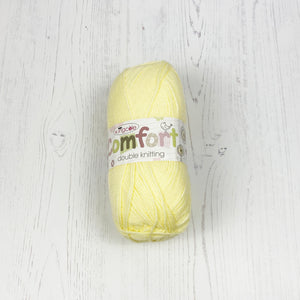 DK Yarn: Baby Comfort, Pale Yellow, 100g