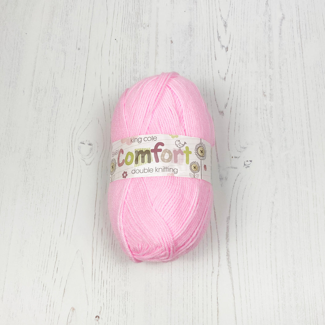 DK Yarn: Baby Comfort, Pink, 100g
