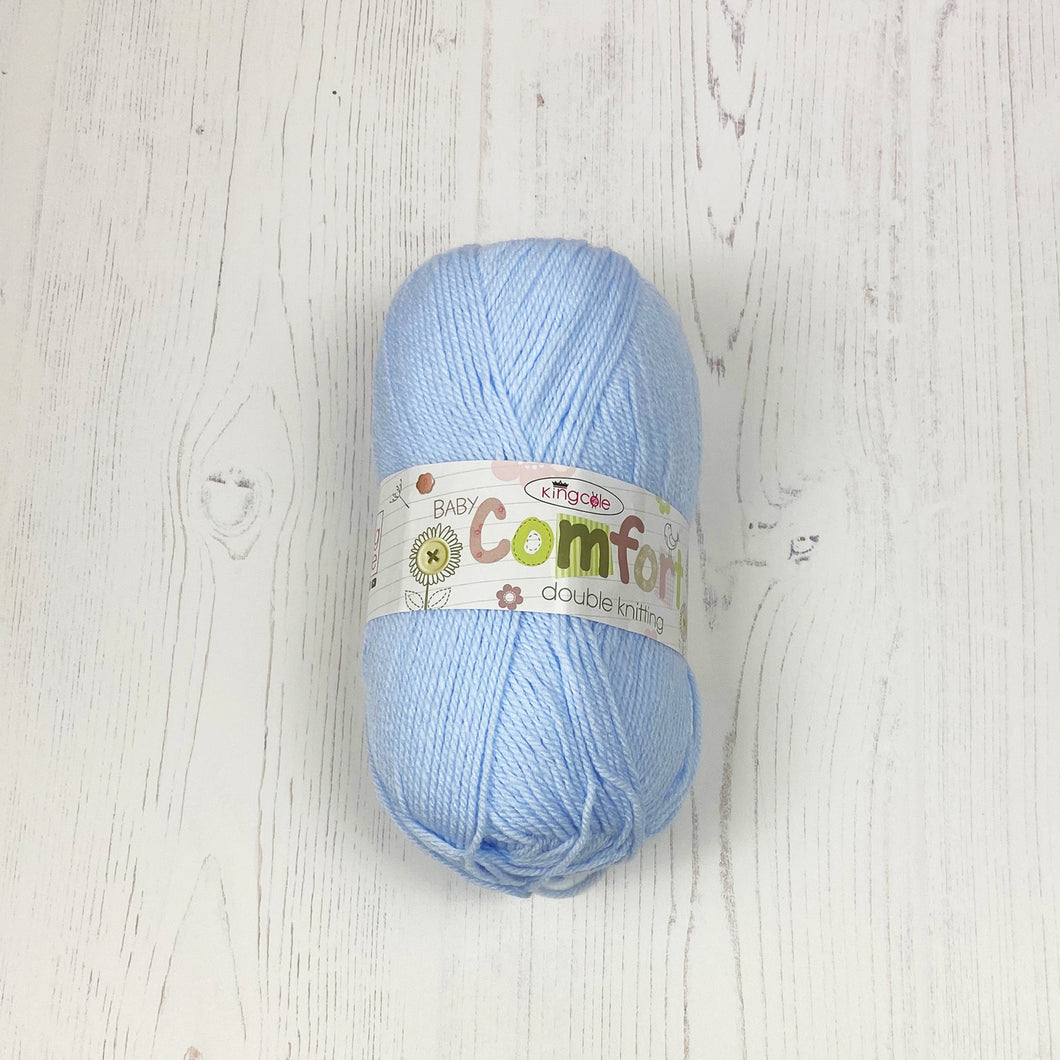DK Yarn: Baby Comfort, Pale Blue, 100g