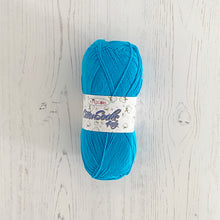 Load image into Gallery viewer, Sock Yarn: Cotton Socks 4 Ply in Blue, 100g Ball
