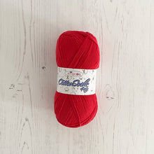 Load image into Gallery viewer, Sock Yarn: Cotton Socks 4 Ply in Red, 100g Ball
